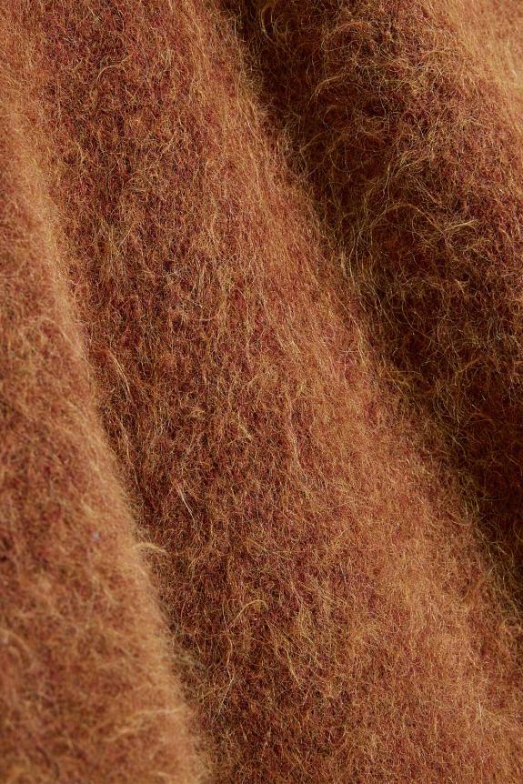 Holzweiler Fure Fluffy Sweater Red Mix