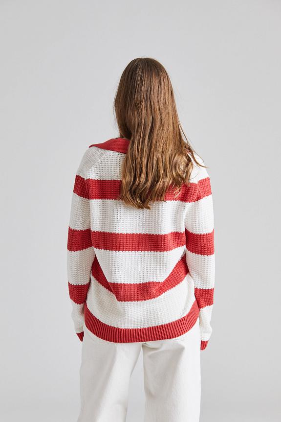 Holzweiler Helio Polo Red Stripe-1