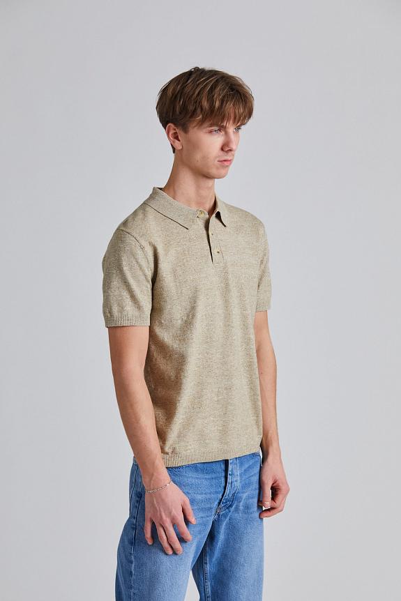 Holzweiler Henrik Cotton Pique Sand Mix-1