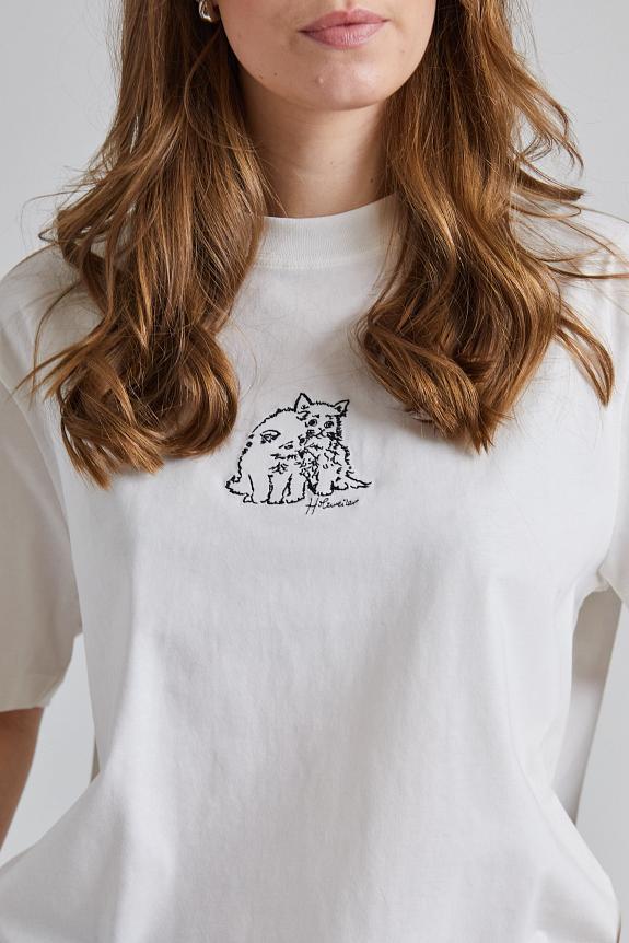 Holzweiler Kjerag Embroidery Tee White 
