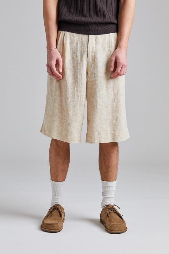Holzweiler Lino Linen Mix Shorts Sand