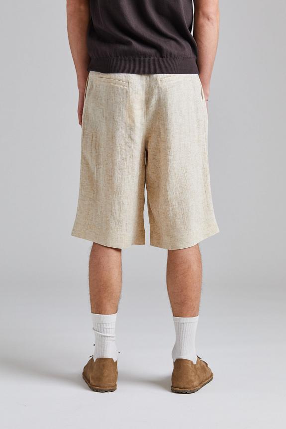Holzweiler Lino Linen Mix Shorts Sand-2