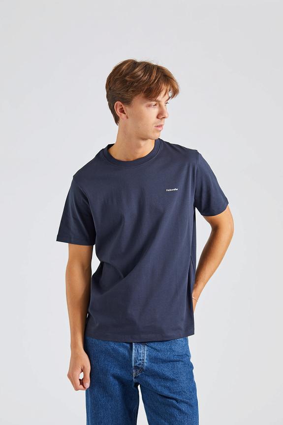 Holzweiler M Regular Tee Dk Navy-3