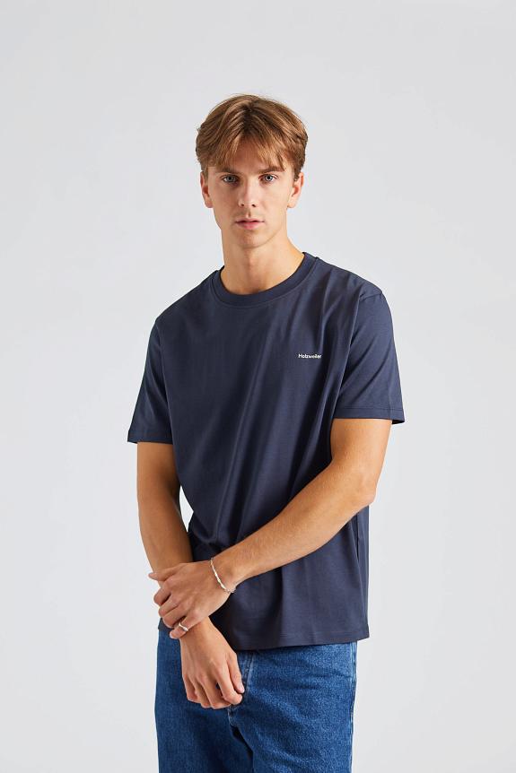 Holzweiler M Regular Tee Dk Navy-4