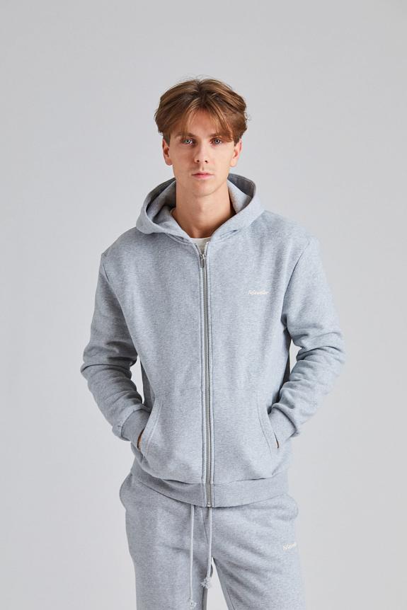 Holzweiler M Regular Zip Hoodie Grey Mix-1