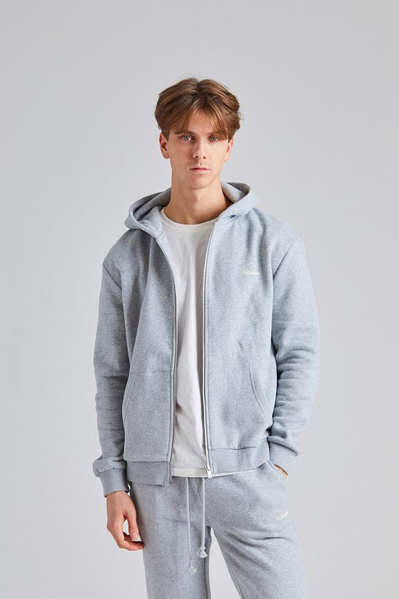 Holzweiler M Regular Zip Hoodie Grey Mix-3