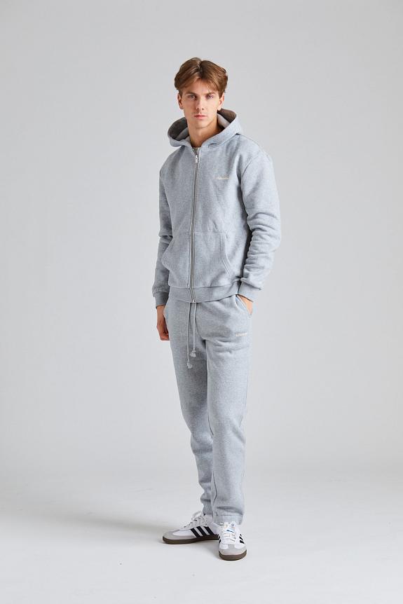 Holzweiler M Regular Zip Hoodie Grey Mix