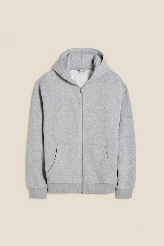 Holzweiler M Regular Zip Hoodie Grey Mix-5