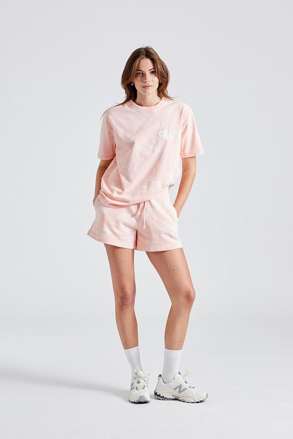 Holzweiler Musan Logos Shorts Lt Pink Mix-1