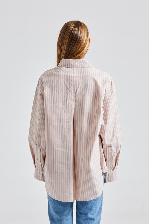 Holzweiler Oak Stripe Shirt Lt Pink Mix 3