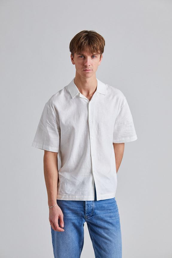 Holzweiler Pier Solid Shirt White