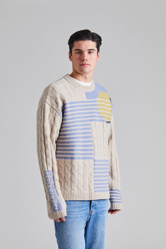 Holzweiler Retro Sun Crew Beige Mix-2