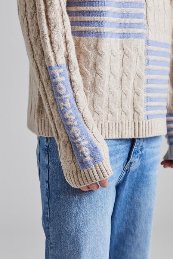 Holzweiler Retro Sun Crew Beige Mix-5