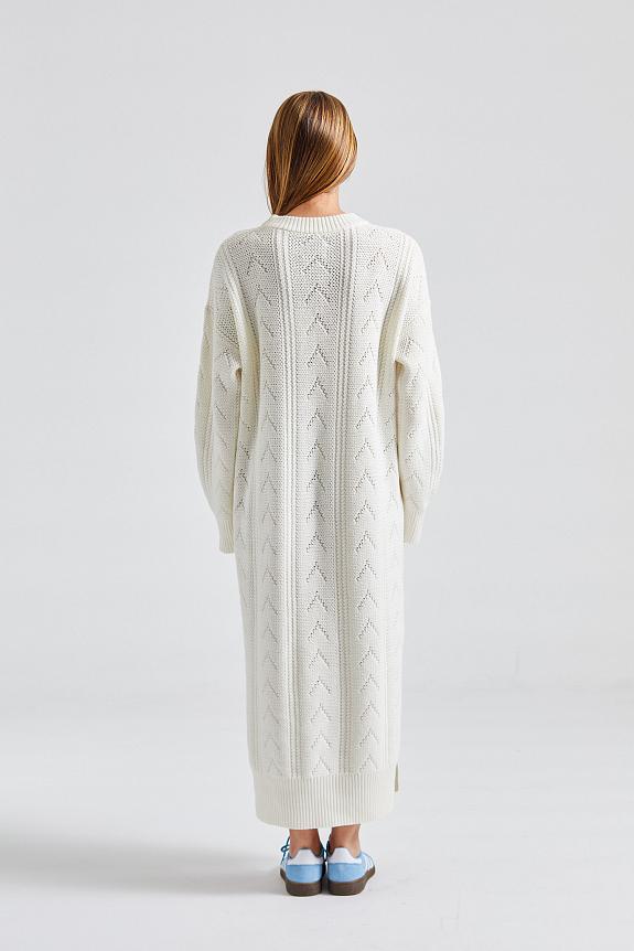 Holzweiler Serena Knit Dress White