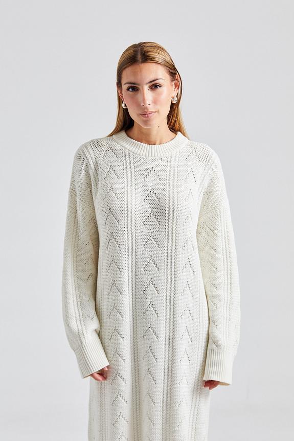 Holzweiler Serena Knit Dress White