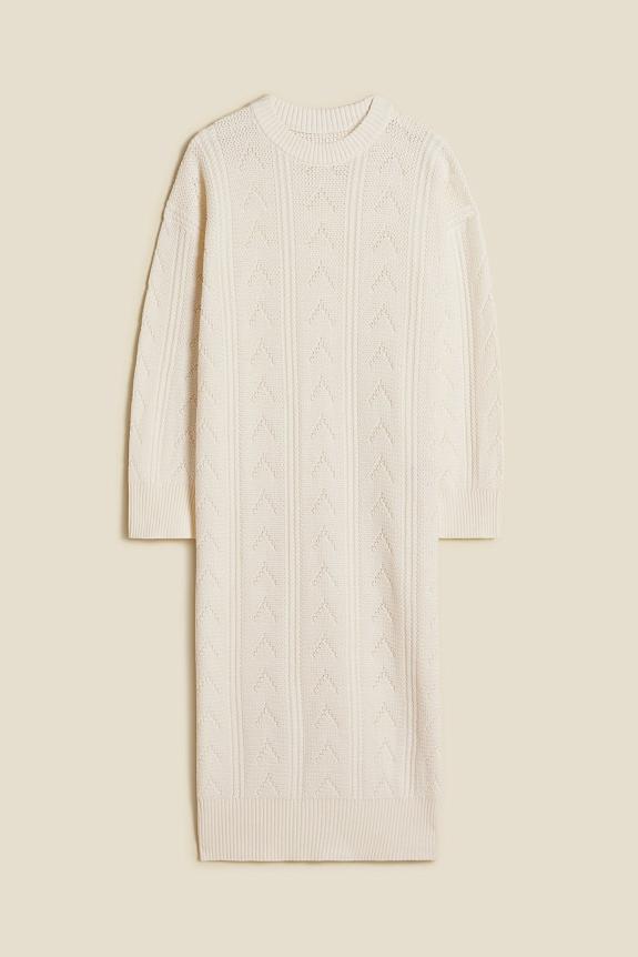 Holzweiler Serena Knit Dress White