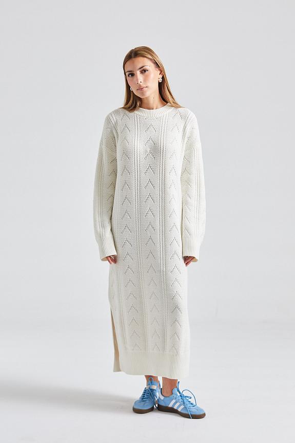 Holzweiler Serena Knit Dress White