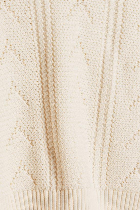 Holzweiler Serena Knit Sweater White