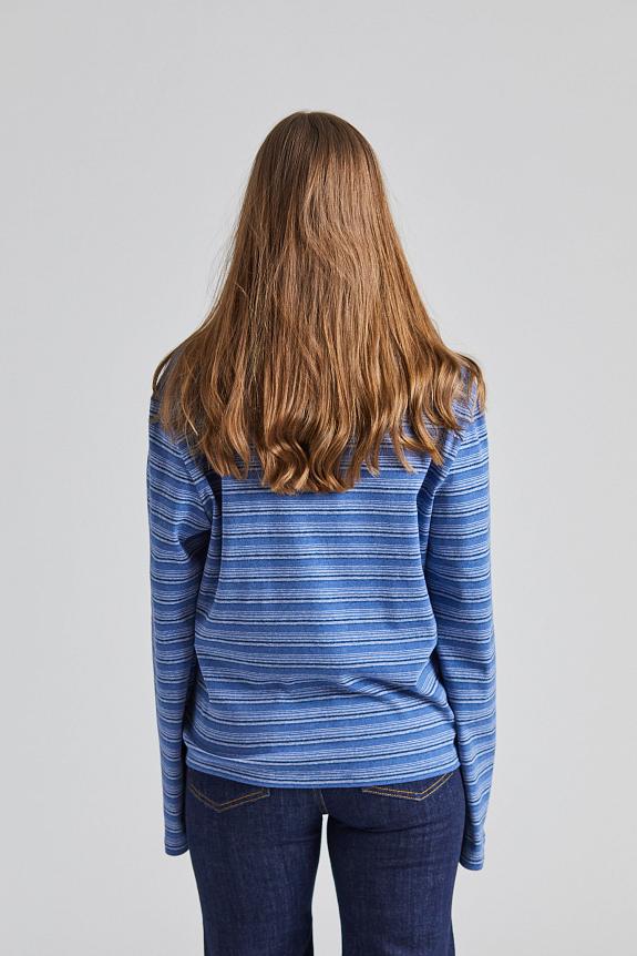 Holzweiler Sunny Polo Blue Stripe-1
