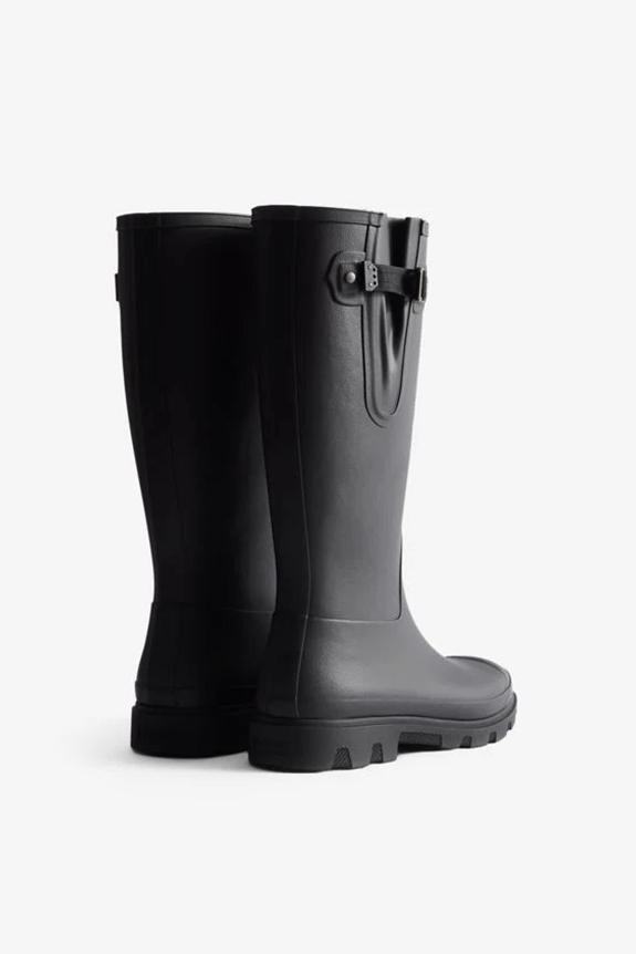 Hunter Unisex Downpour Adjustable Boot Black-1