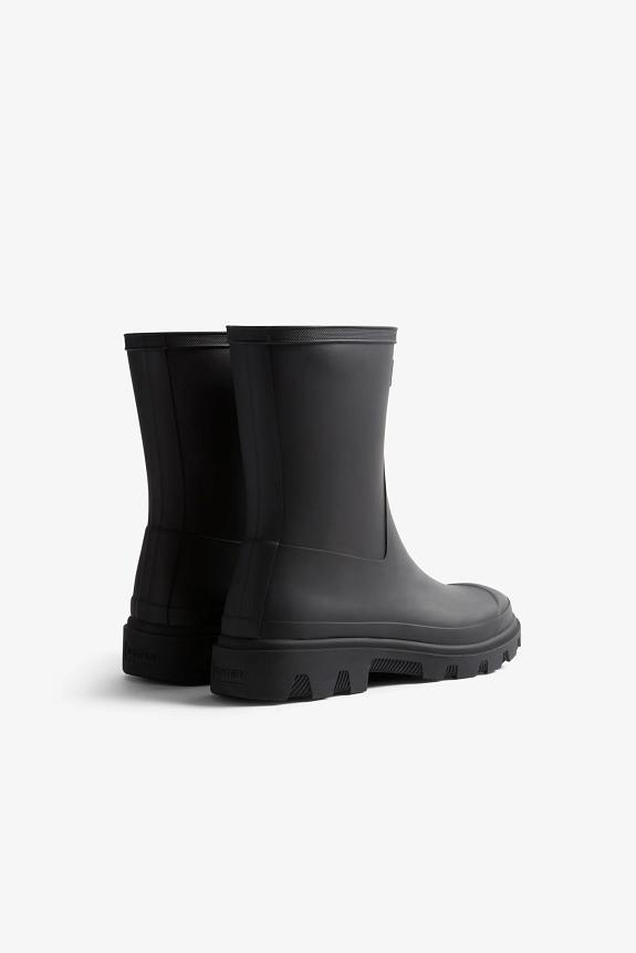 Hunter Unisex Downpour Short Boot Black-1