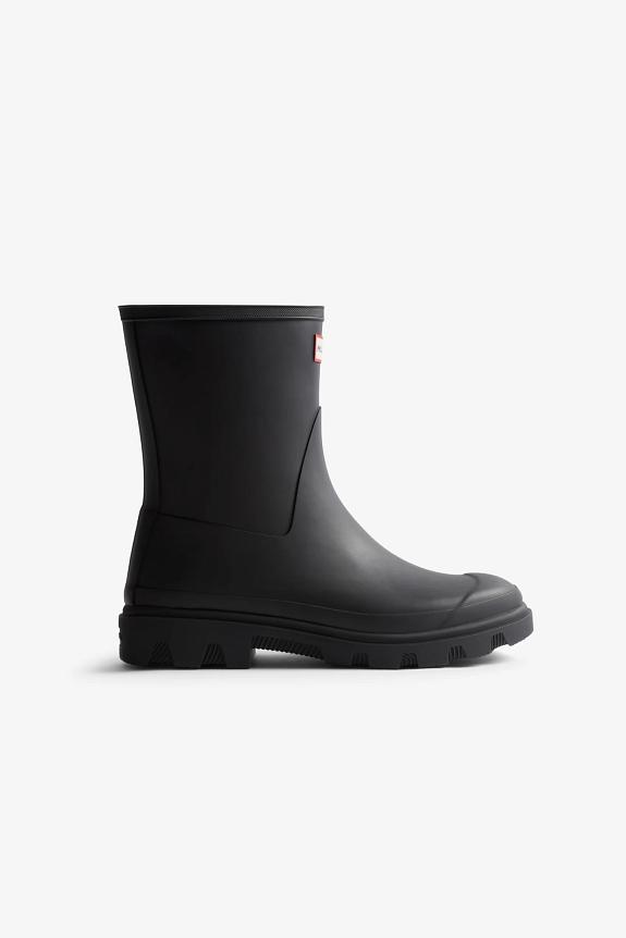 Hunter Unisex Downpour Short Boot Black-2