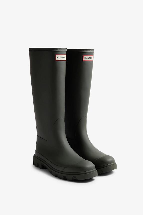 Hunter Unisex Downpour Tall Boot Dark Olive