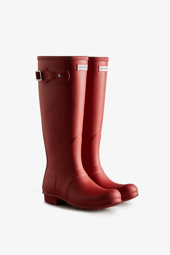 Hunter Womens Original Tall Boot Military Red