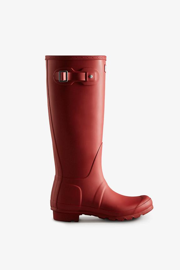 Hunter Womens Original Tall Boot Military Red-2