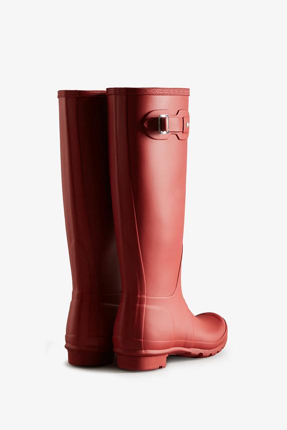 Hunter Womens Original Tall Boot Military Red-1