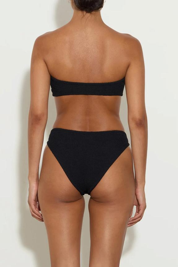 Hunza G Jean Bikini Crinkle Black-2