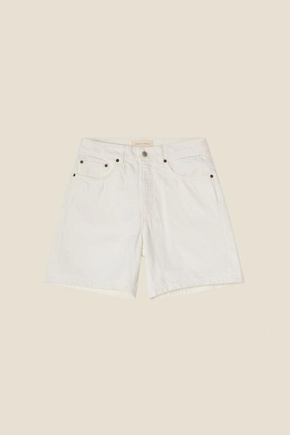 JEANERICA Belem Shorts Natural White-3