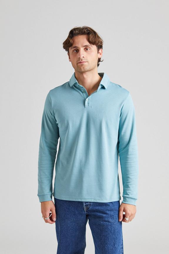 JJ Longsleeve Pique Teal