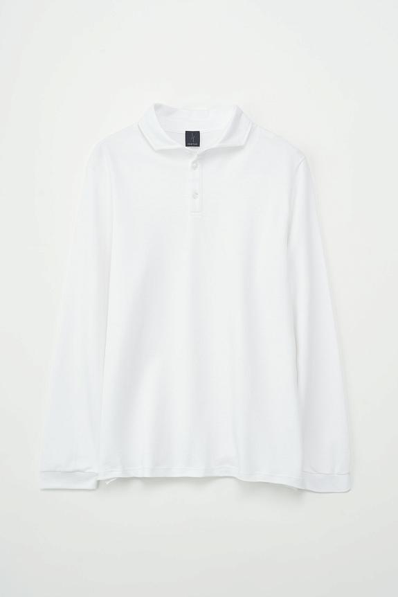 JJ Longsleeve Piqué White-3