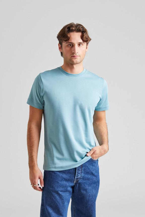 JJ Roundneck Cotton Jersey Tee Teal