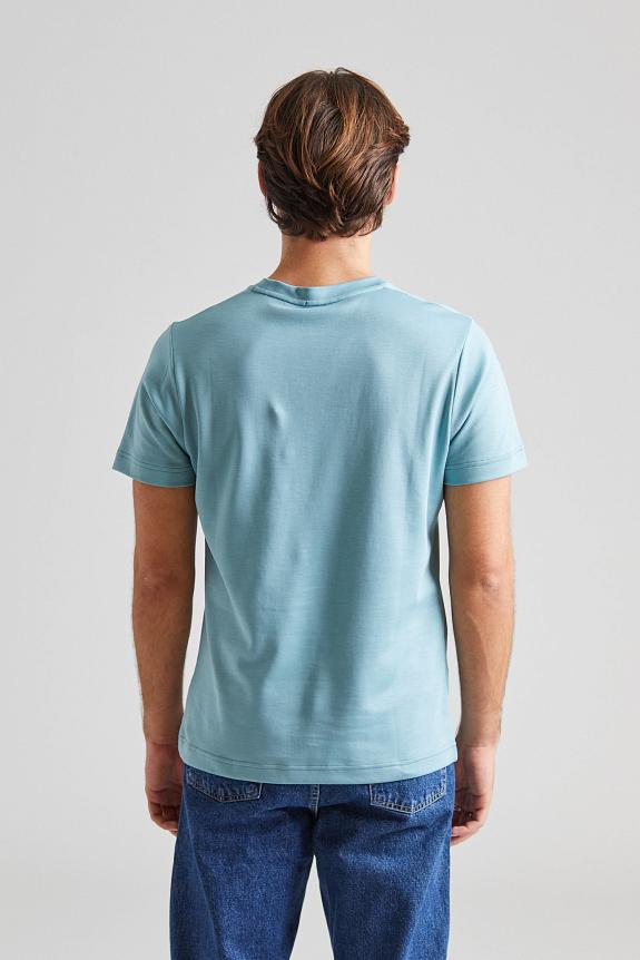 JJ Roundneck Cotton Jersey Tee Teal-1