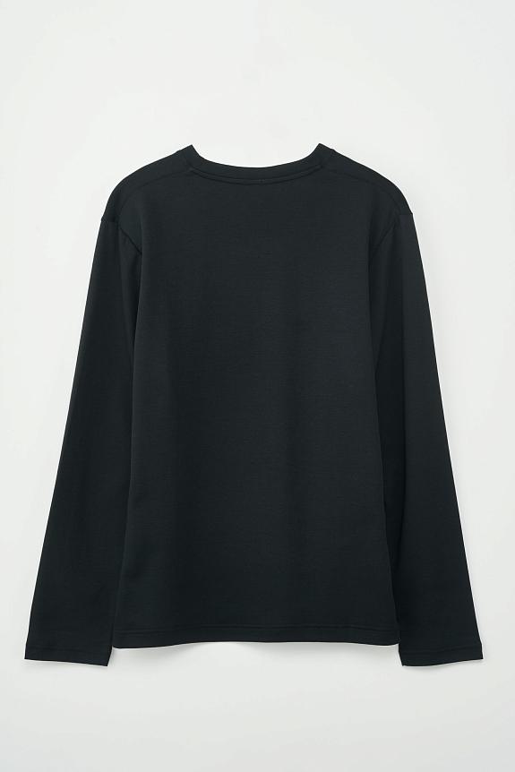 JJ Roundneck Relaxed Fit LS  Black-4