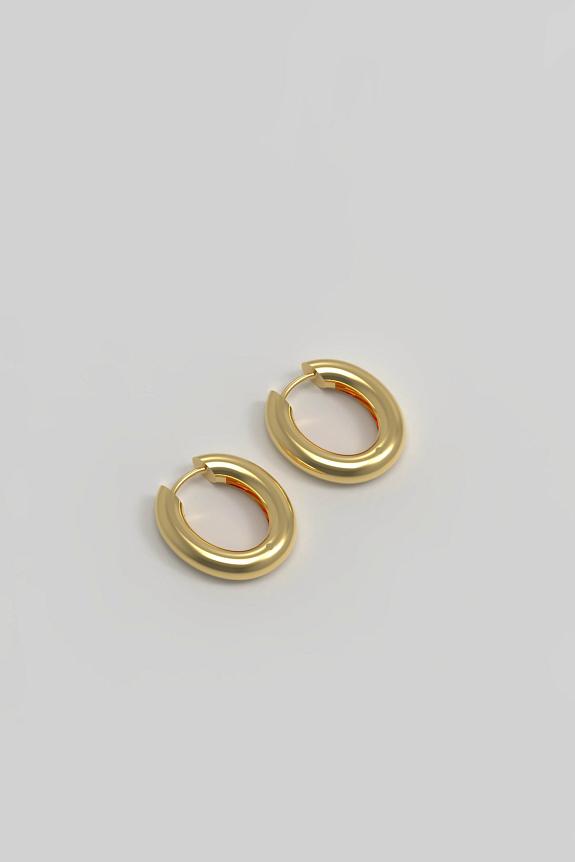 Josephine Studio Chunky Hoop M Plated-1