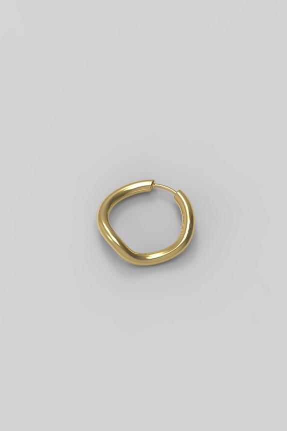 Josephine Studio Thorn Hoop Round Plated-4