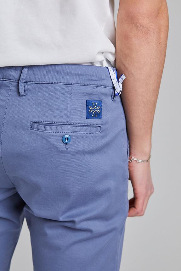Jacob Cohën Bobby Chino Light Twill Blue-1