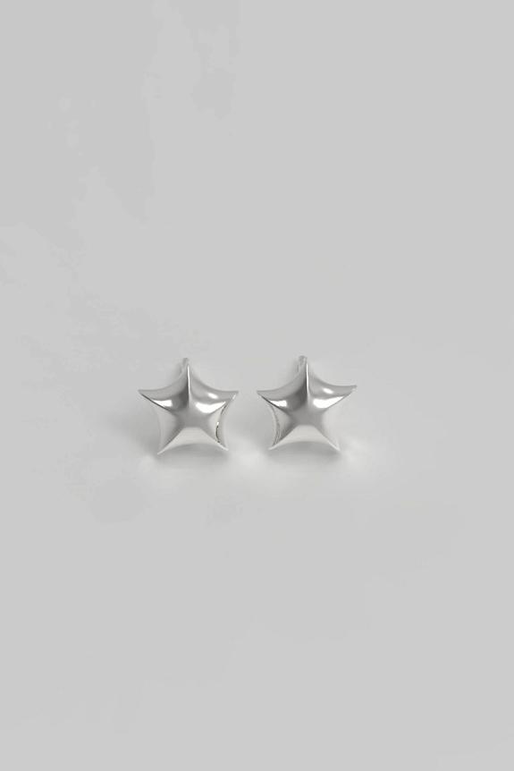 Josephine Studio Star Ear Stud Silver