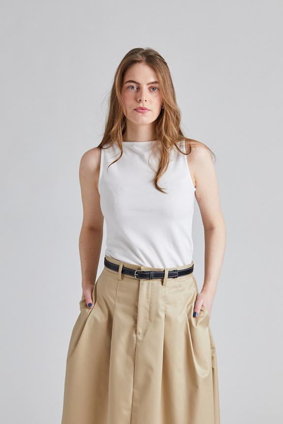 Julie Josephine Beatris Top White