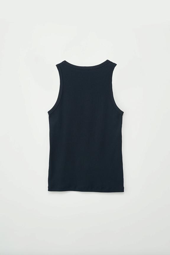 Julie Josephine Ella Rib Top Black-1