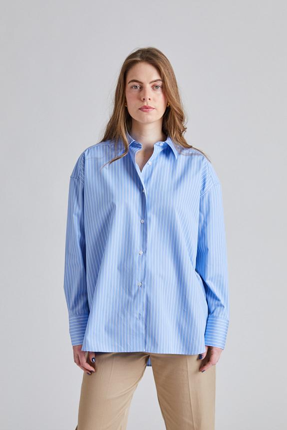 Julie Josephine Albertine Shirt Blue Stripe 