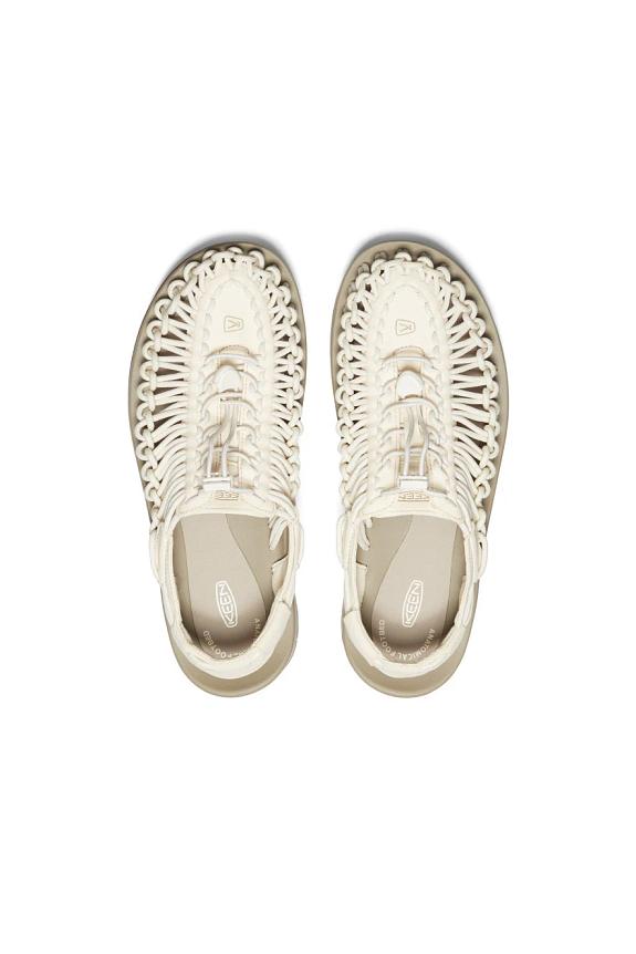 KEEN Uneek White Cap/Cornstalk-3