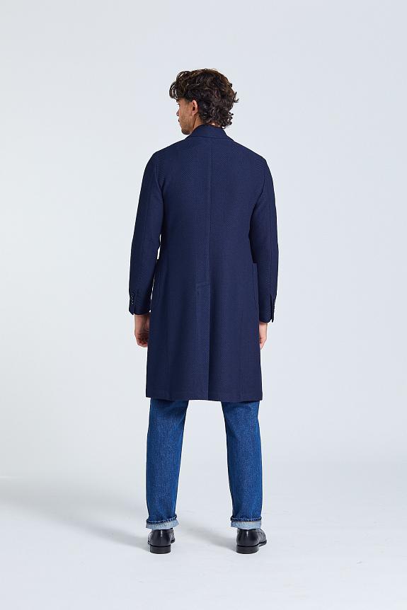 LARDINI Man Coat Special Line Blue-4