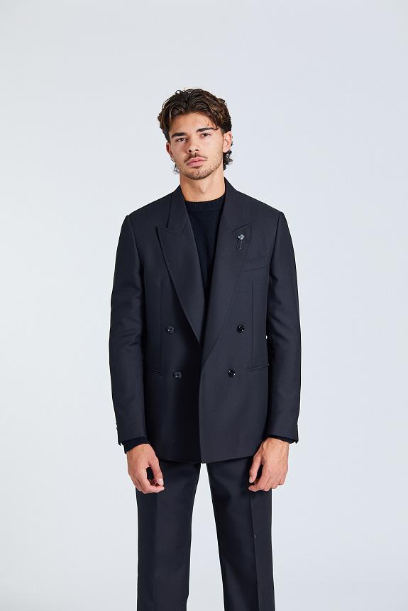 LARDINI Man Jacket Attitude Drop 7 Reg Black-2