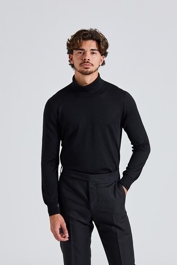 LARDINI Man Knit Sweater Black