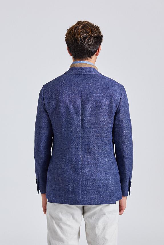 Lardini Lardini Cotton Knit Blazer blue