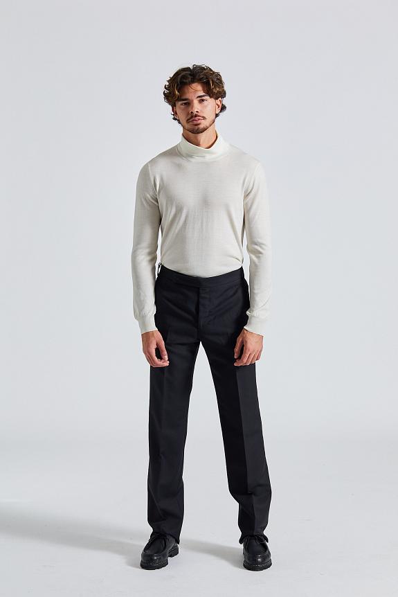 LARDINI Man Knit Sweater White-2